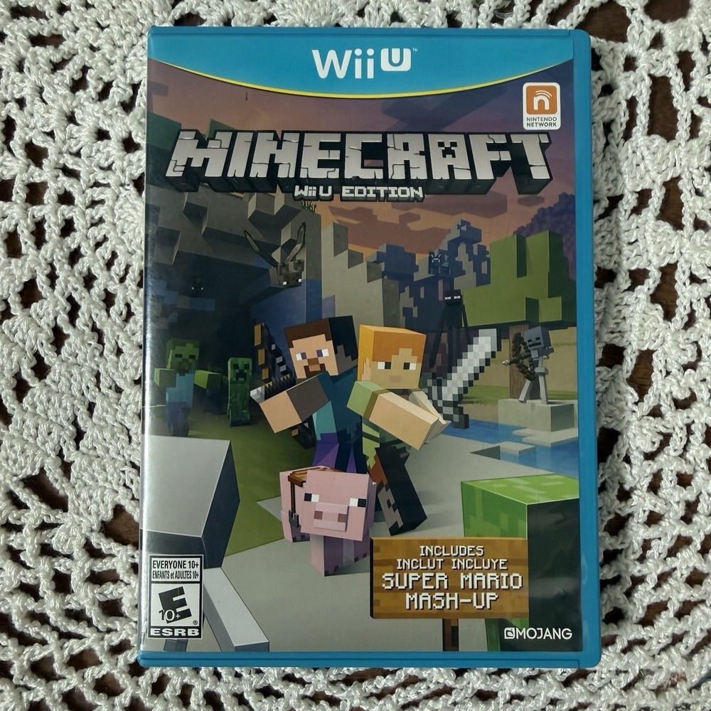 Minecraft for Wii U Nintendo Video Game Edition